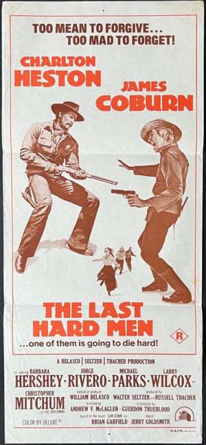 Last Hard Men Daybill Movie poster