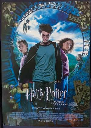 Harry Potter And The Prisoner Of Azkaban Poster Original One Sheet Rolled
