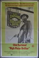 High Plains Drifter Poster Original One Sheet 1973 Clint Eastwood Western