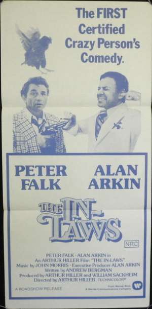 The In-Laws Poster Original Daybill 1979 Peter Falk Alan Arkin Duo Tone Art