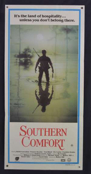 Southern Comfort Movie Poster Original Daybill 1981 Keith Carradine Ry Cooder