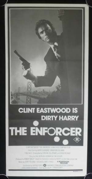The Enforcer Poster Original Daybill 1976 Clint Eastwood Dirty Harry