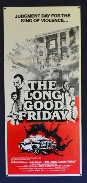 The Long Good Friday Poster Original Daybill 1980 Bob Hoskins Film Noir