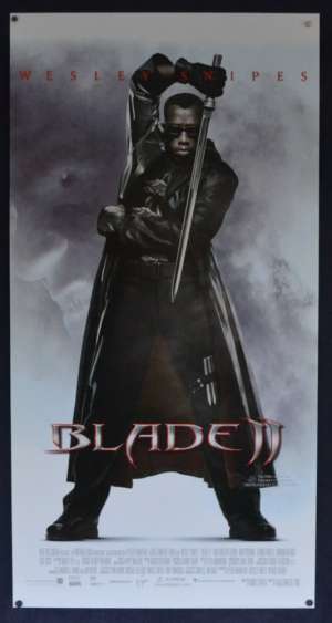 Blade 2 Poster Original Daybill 2002 Wesley Snipes Vampires Superhero