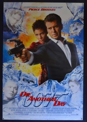 Die Another Day Poster Original One Sheet 2002 Pierce Brosnan James Bond
