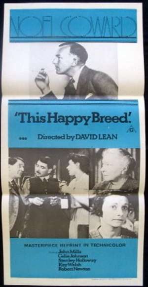 This Happy Breed Daybill Movie poster