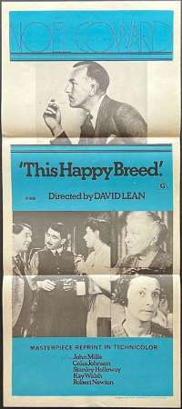 This Happy Breed Daybill Movie poster