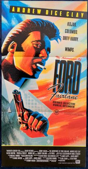 The Adventures Of Ford Fairlane Movie Poster Original Daybill 1990 Andrew Dice Clay