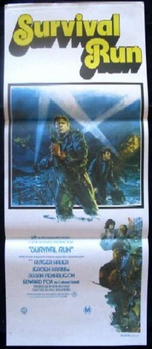 Survival Run Daybill Movie poster