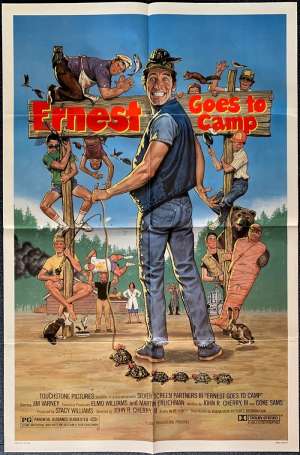 Ernest Goes To Camp One Sheet Australian Movie poster