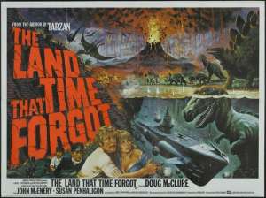 The Land That Time Forgot Poster Original British Quad 1975 Doug McClure