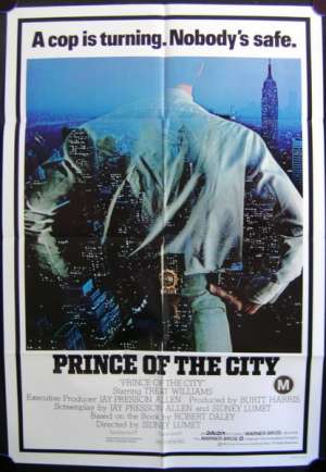 Prince Of The City One Sheet Australian Movie poster
