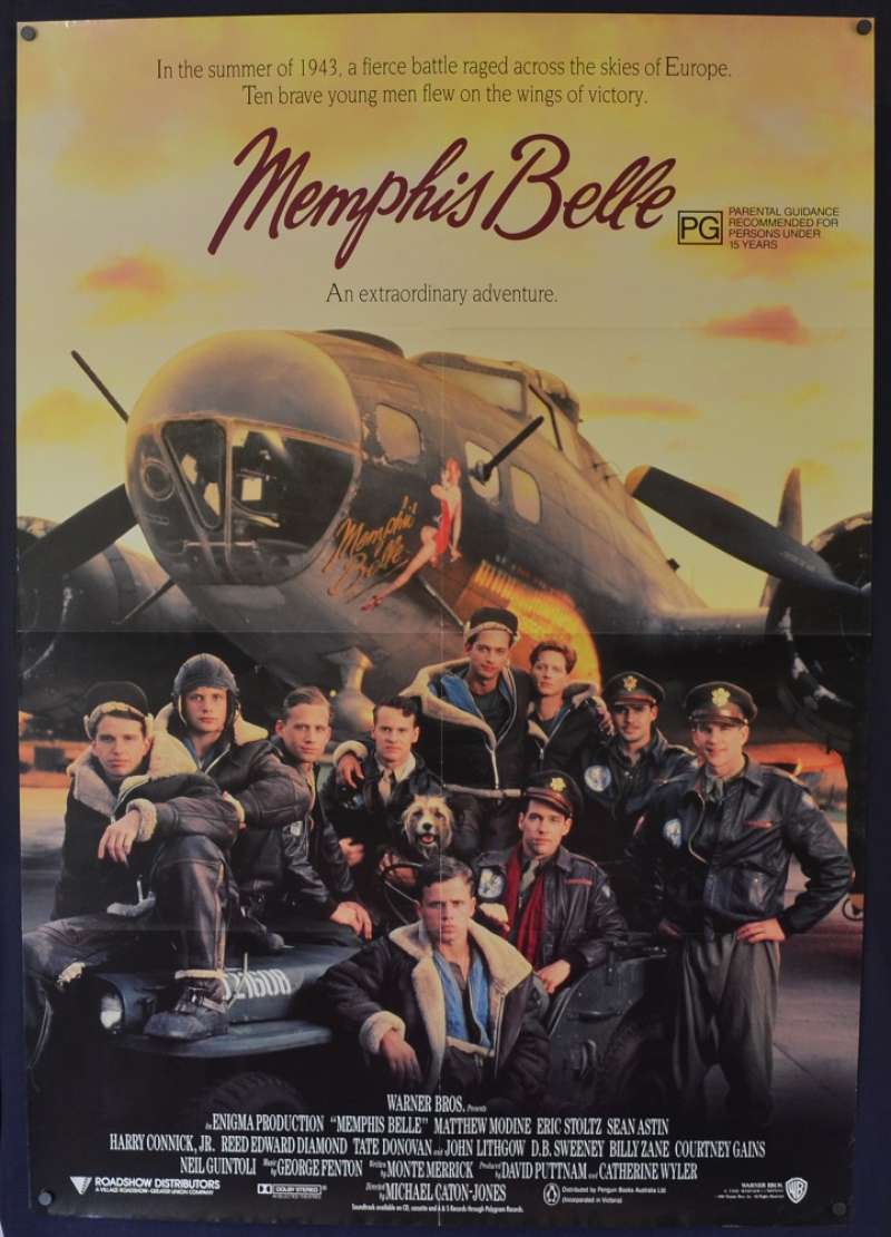 All About Movies - Memphis Belle 1990 One Sheet movie poster Matthew