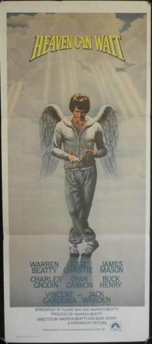 Heaven Can Wait Daybill Movie poster