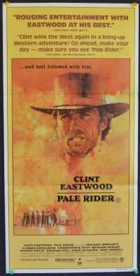 Pale Rider Poster Original Daybill 1985 Clint Eastwood Western
