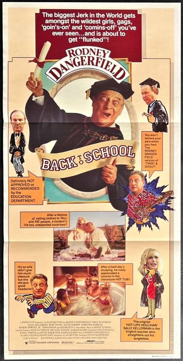 All About Movies - Back To School Movie Poster Original Daybill