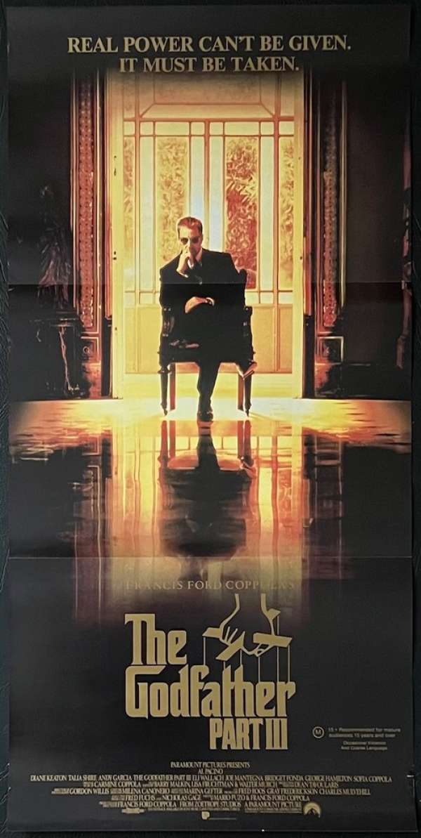 All About Movies The Godfather Part 3 Poster Original Daybill 1990 Al Pacino
