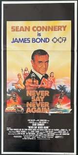 Never Say Never Again Poster Original Daybill 1983 Sean Connery James Bond