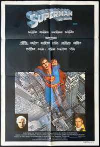 Superman Poster One Sheet Rare Original 1978 Christopher Reeve