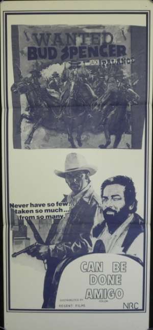 Can Be Done Amigo Daybill Movie poster