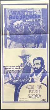Can Be Done Amigo Daybill Movie poster