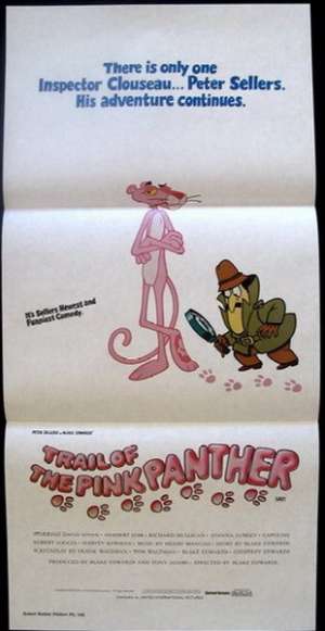 Trail Of The Pink Panther Daybill Movie poster