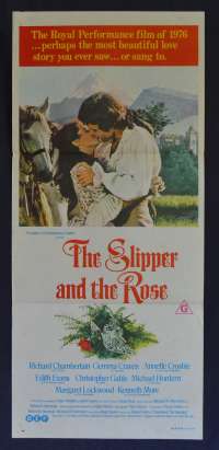 The Slipper And The Rose Movie Poster Original Daybill Richard Chamberlain
