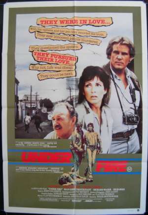 Under Fire One Sheet Australian Movie poster