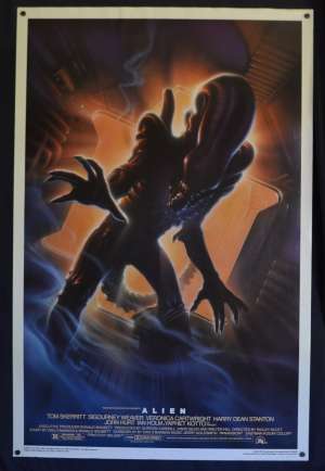 Alien Poster One Sheet USA Original 1994 Horror John Alvin Art