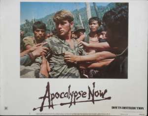Apocalypse Now Martin Sheen Marlon Brando Lobby Card 8