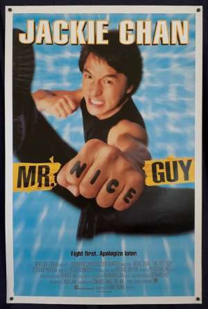 Mr Nice Guy Poster Original USA One Sheet 1997 Jacki Chan Martial Arts