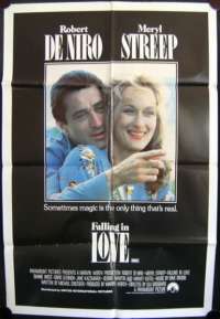 Falling In Love - Robert De Niro One Sheet Australian Movie poster