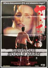 Grevious Bodily Harm 1988 One Sheet Movie Poster Colin Friels John Waters