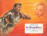 The Purple Plain Original British Movie Trade Ad Gregory Peck 1954 Rare
