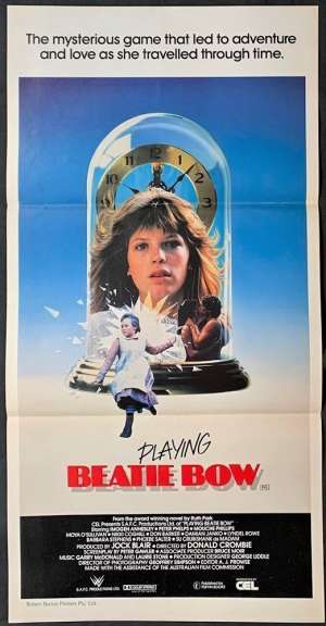 Playing Beatie Bow Poster Original Daybill 1986 Imogen Annesley Peter Phelps