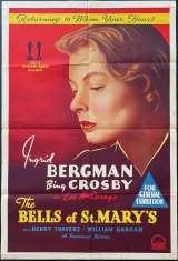 Bells Of St Marys Poster One Sheet Original Rare Art Re-Issue Bergman
