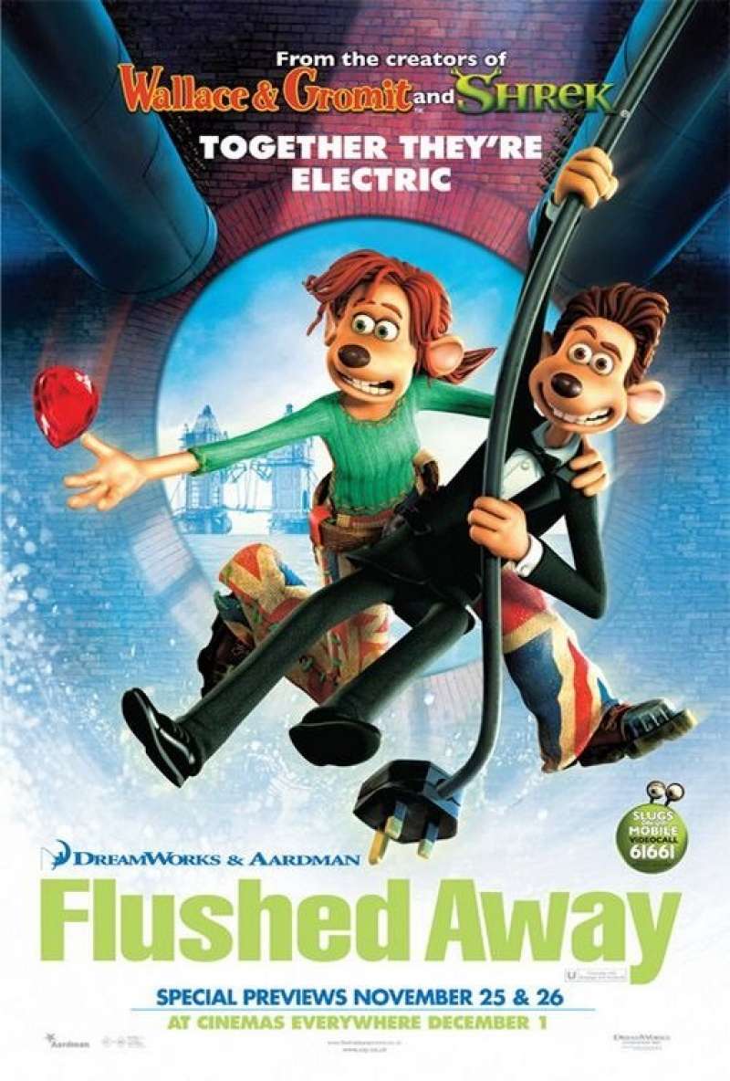 All About Movies Flushed Away 2006 Film Review