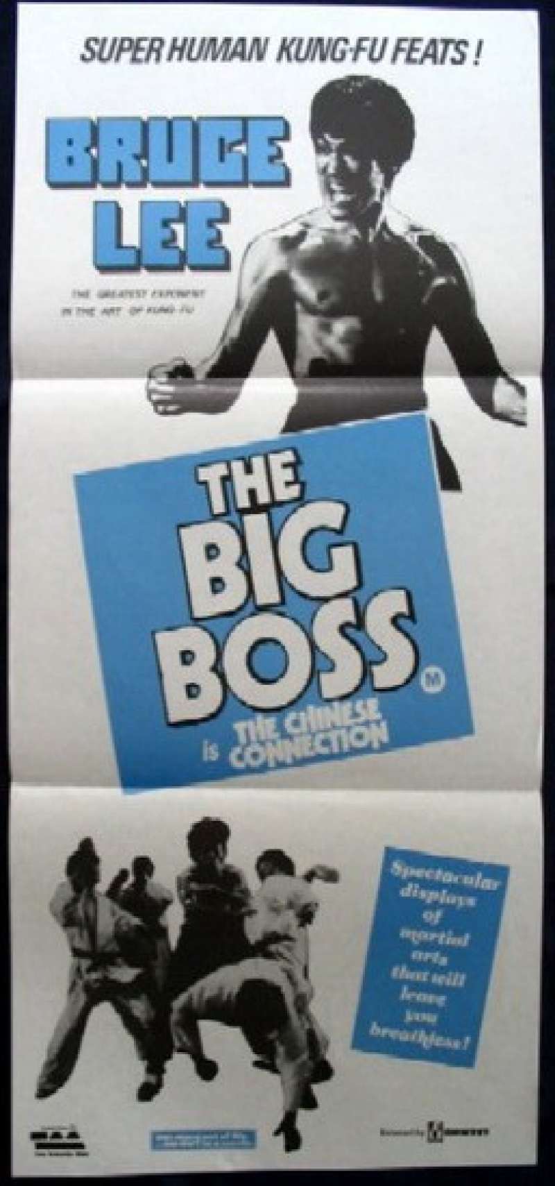 Locker Magnet Bruce Lee Big Boss Movie Poster 2" x 3" Fridge 
