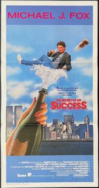 The Secret Of My Success Daybill Poster 1987 Michael J Fox Back To The Future