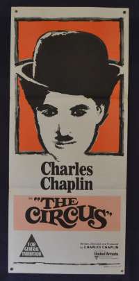 The Circus 1928 Movie Poster Original Daybill 1970&#039;s Re-Issue Charles Chaplin