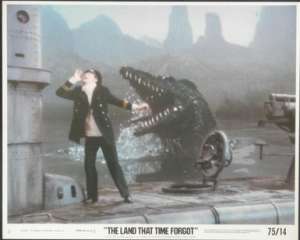 The Land That Time Forgot Lobby Card No 3 Original 1975 Doug McClure