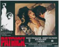 Patrick 1978 Lobby Card No.2 Rare Ozploitation Robert Helpmann