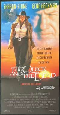 The Quick And The Dead Poster Daybill Original 1995 Sharon Stone