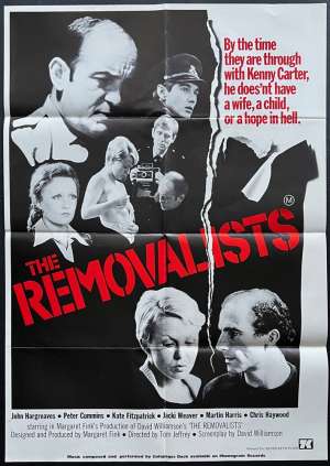 The Removalists Movie Poster Original One Sheet 1975 Jacki Weaver David Williamson