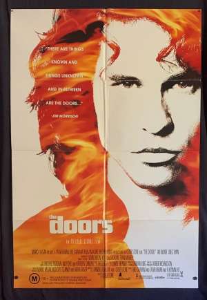 The Doors Poster Original One Sheet 1991 Val Kilmer Oliver Stone