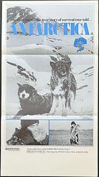 Antarctica Movie Poster Original Daybill 1983 South Pole Story Japanese Film