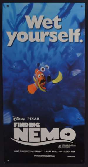 Finding Nemo Poster Rare Original Daybill Rolled 2003 Disney Dory