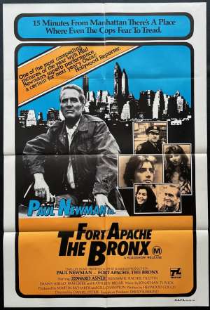 Fort Apache The Bronx Poster Paul Newman One sheet