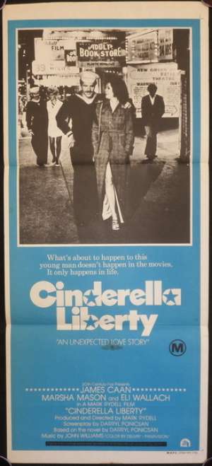 Cinderella Liberty Poster Original Daybill 1973 James Cann Marsha Mason