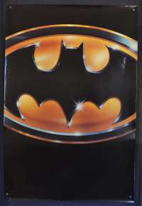 Batman Movie Poster One Sheet Original 1989 Rolled Advance Art No Date